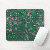 Tapis De Souris Circuit Geek (Avec souris)
