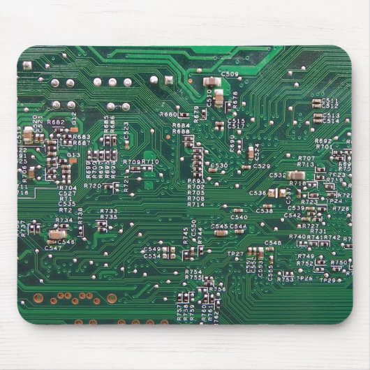 Tapis De Souris Circuit Geek (Devant)