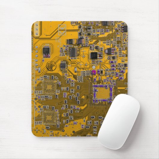 Tapis De Souris Circuit imprimé circuit imprimé circuit circuit ci (Avec souris)
