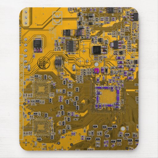 Tapis De Souris Circuit imprimé circuit imprimé circuit circuit ci (Devant)