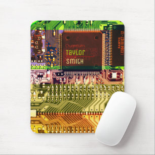 Tapis De Souris Circuit imprimé cool électronique d'informatique P