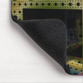 Tapis De Souris Circuit imprimé MP04 à découpe 3D Sci Fi (Coin)