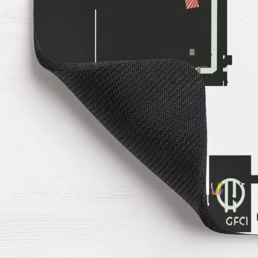 Tapis De Souris Circuits (Coin)