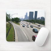 Tapis De Souris Circulation Aux Heures De Courte De Chicago (Avec souris)