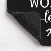Tapis De Souris Circuler Plus Inquiète Moins Cheval Équitation Équ (Coin)