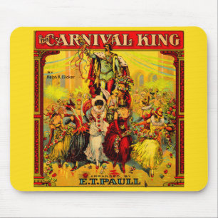 Tapis De Souris cirque 1915 partitions Le Roi du Carnaval