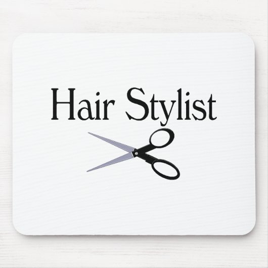 Tapis De Souris Ciseaux de coiffeur (Devant)
