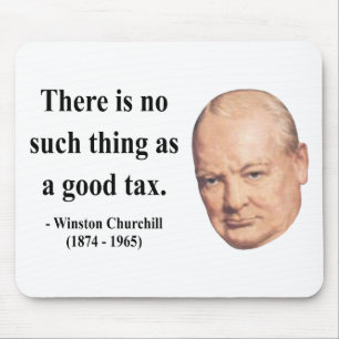 Tapis De Souris Citation 14b de Winston Churchill