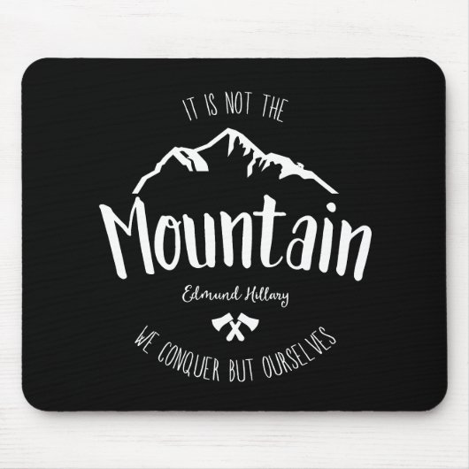 Tapis De Souris Citation 2 de montagne (Devant)