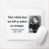 Tapis De Souris Citation 5b de Nietzsche (Avec souris)