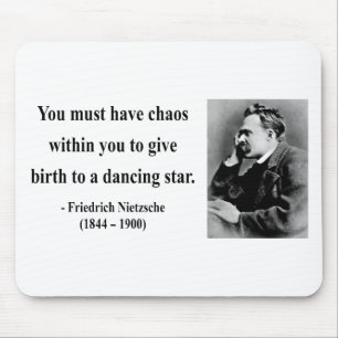 Tapis De Souris Citation 6b de Nietzsche