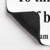 Tapis De Souris Citation 8a de Shakespeare (Coin)