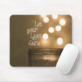 Tapis De Souris Citation chrétienne inspirée de la Bible (Avec souris)