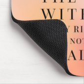 Tapis De Souris Citation de bible de 16:8 de psaume (Coin)