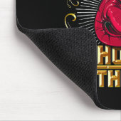 Tapis De Souris Citation de boxe thaïlandaise de kickboxing Juste (Coin)