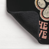 Tapis De Souris Citation de chien drôle (Coin)