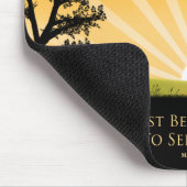 Tapis De Souris Citation de Gandhi (Coin)