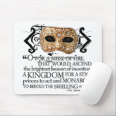 Tapis De Souris Citation de Henry V (Avec souris)