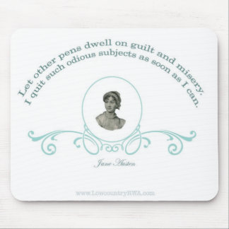 Tapis De Souris Citation de Jane Austen