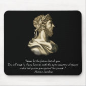 Tapis De Souris Citation de Marcus Aurelius (Devant)