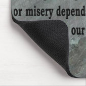 Tapis De Souris Citation de Martha Washington (Coin)