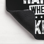 Tapis De Souris Citation de mème de kickboxing (Coin)