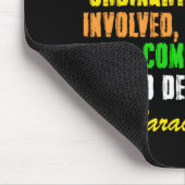 Tapis De Souris Citation de modification du discours d'adieu d'Oba (Coin)