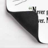 Tapis De Souris Citation de motivation d'examen par Winston (Coin)