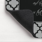 Tapis De Souris Citation de motivation moderne Mousepad (Coin)