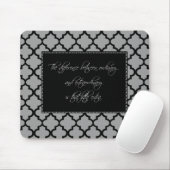 Tapis De Souris Citation de motivation moderne Mousepad (Avec souris)