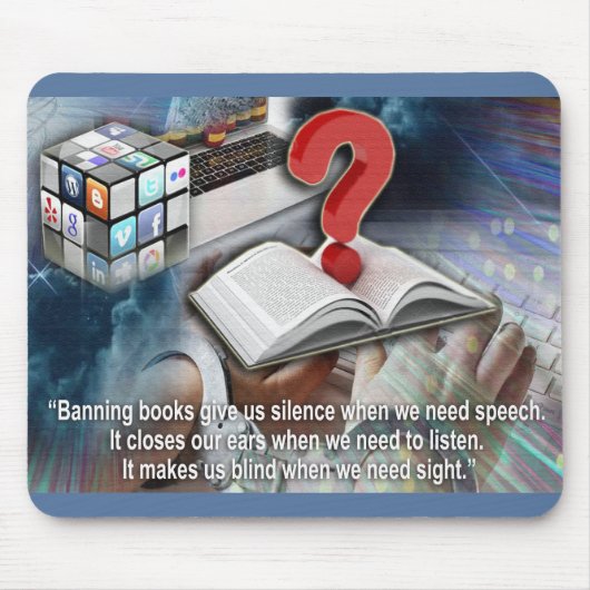 Tapis De Souris Citation de rappel positive (Devant)