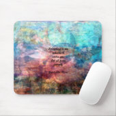 Tapis De Souris Citation De Rumi Sur L'Énergie Et L'Univers (Avec souris)