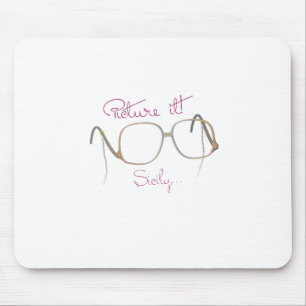 Tapis De Souris Citation de Sofia - les filles d'or - B