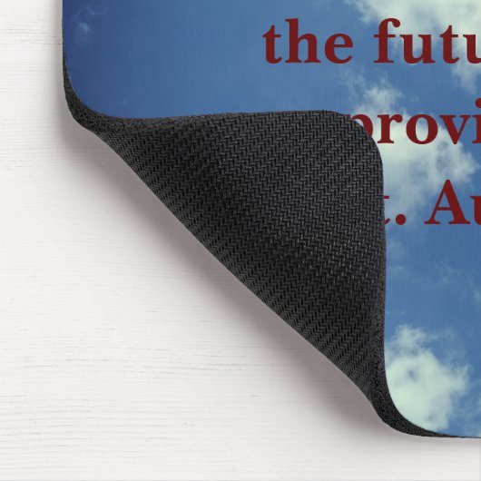 Tapis De Souris Citation de St Augustine (Coin)