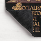 Tapis De Souris Citation de Thomas Sowell sur le socialisme (Coin)