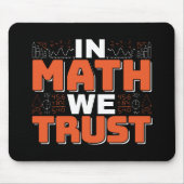 Tapis De Souris Citation d'enseignant en mathématiques - En mathém (Devant)