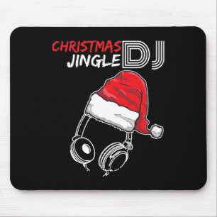 Tapis De Souris Citation Dj Christmas Jingle - Dons Drôle Et Prese