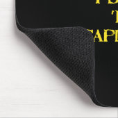 Tapis De Souris Citation drôle de bouc émissaire Une déclaration a (Coin)