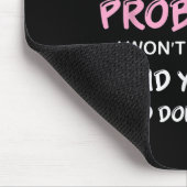 Tapis De Souris Citation drôle de maths (Coin)