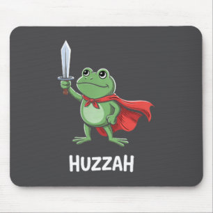 Tapis De Souris Citation drôle de mème d'épée Huzzah Chevalier Gre