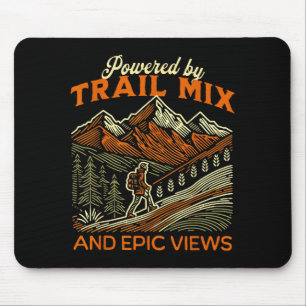Tapis De Souris Citation drôle de randonneur randonnée