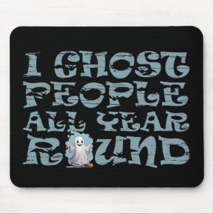 Tapis De Souris Citation drôle d'Halloween