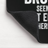 Tapis De Souris Citation drôle d'humour sarcastique de sœur de la (Coin)