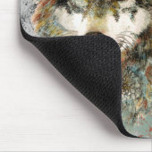 Tapis De Souris Citation du code du loup d'aquarelle, loups Animau (Coin)