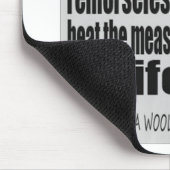 Tapis De Souris Citation fantomatique de Virginia Woolf (Coin)