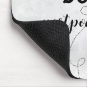 Tapis De Souris Citation Inspirante Avec Papillon (Coin)