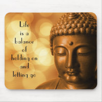 Citation inspirante avec une image de Bouddha
