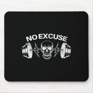 Tapis De Souris Citation Inspirante Drôle Sans Excuses Motivation