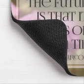 Tapis De Souris Citation Inspirationnelle d'Abraham Lincoln "L'ave (Coin)