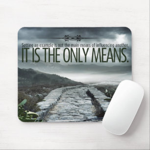 Tapis De Souris Citation inspirationnelle "Définition d'un exemple